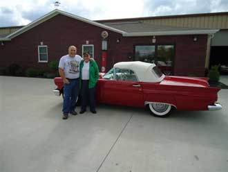 Ken Souder with his 57 T-Bird